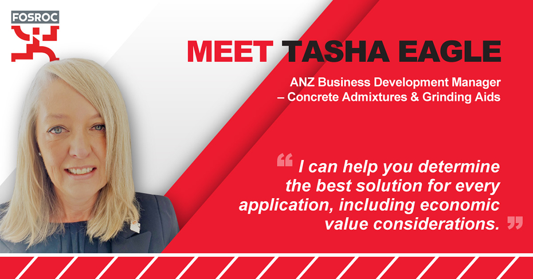 Fosroc ANZ Technical Product Experts - Tasha Eagle